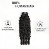 WBTH Extensiones de cabello humano rizado birmano de 22 pulgadas,