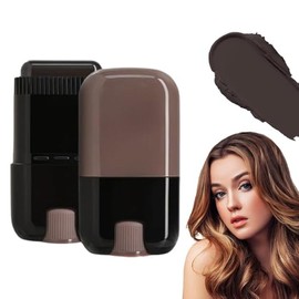Tinte Para Cabello Con Peine Seguro y Práctico Para Retoques Rápidos, Touch Up Comb 2 en 1 Coreano, Barra Portátil Para Retocar El Color Del Cabello  