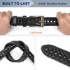BELTROAD Mens Braided Leather Belt Woven Leather Belts Birthday Christmas