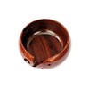 Rose Wood Yarn Bowl - 6" x 3" with Free