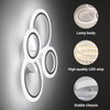 Shine LUEST 34W LED Ceiling Light with Remote, 3000-6000K Dimmable