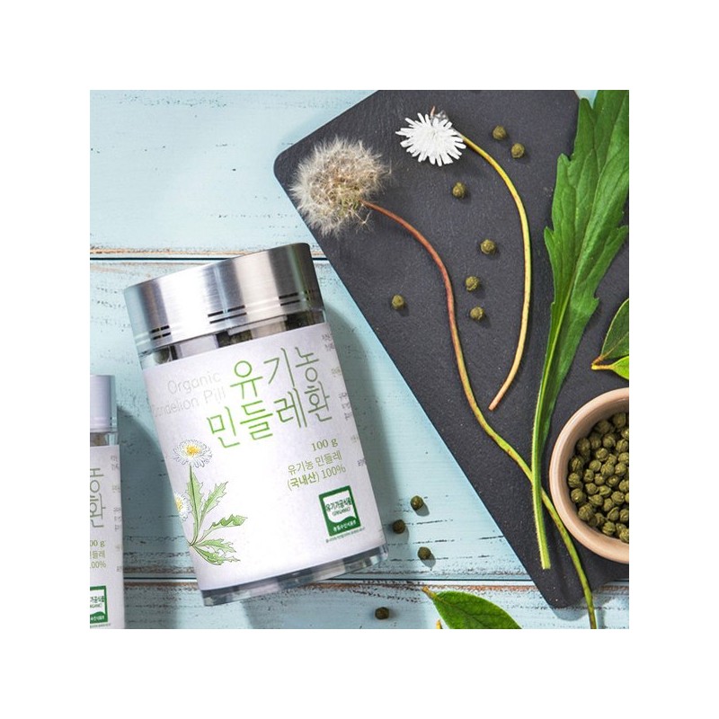유기농 민들레환 100g Organic Dandelion Powder 100g