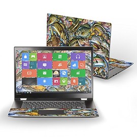 MightySkins Skin Compatible with Lenovo Flex 5 15" (2017) - Action Fish Puzzle | Protective, Durable, and Unique Vinyl Decal wrap Cover | Easy to Apply, Remove, and Change Styles | Made in The USA
