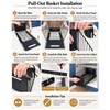 Pull-Out Cabinet Organizer for Kitchen and Under-Sink Storage – Metal