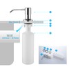 Ibergrif M34027 Kitchen Sink Soap Dispenser, Built in 400ml Liquid,