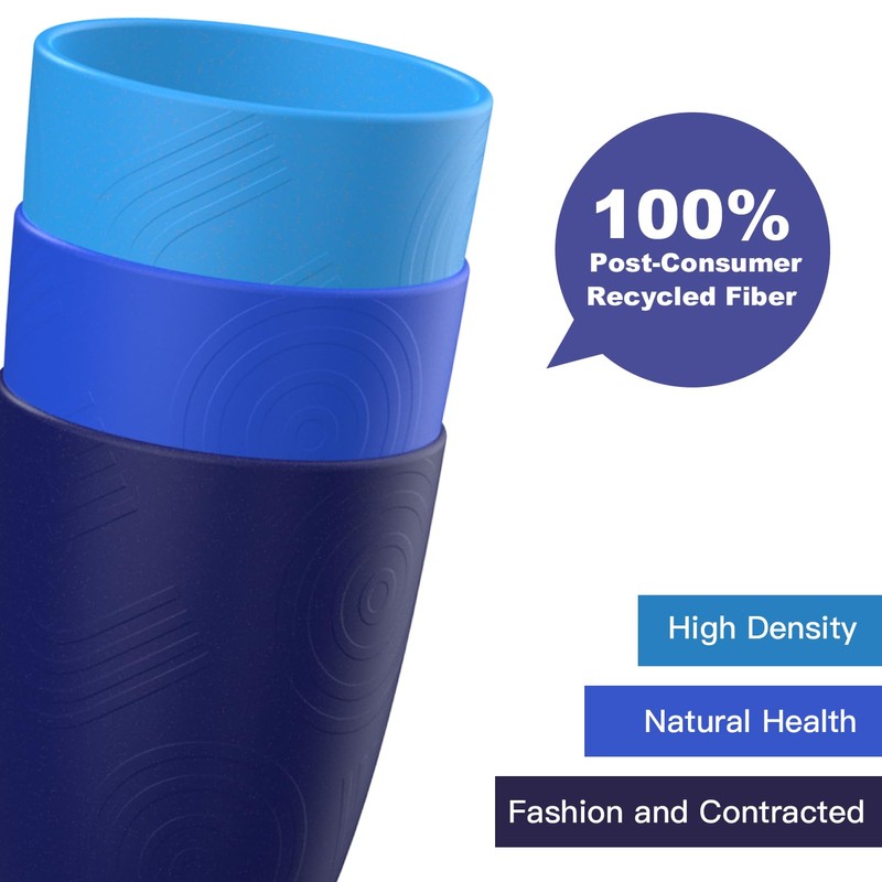 Homienly Cup Sets for Kitchen 12oz Wheat Straw Cups Unbreakable