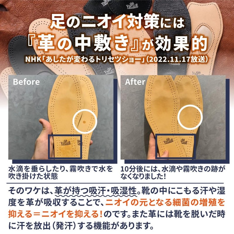 天然シープレザー ロングタイプ(フルソック) 吸湿性あり◎抗菌・活性炭クッション採用◎靴中の通気性アップ◎ 低反発クッション 歩きやすい 疲労和らぐ 約4mm厚めインソール ベルギー製