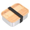 Bento Lunch Box 304 Stainless Steel Secure Bento Boxes with
