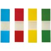 Q-Connect Page Markers 1/2 Inch Assorted (Pack of 100)