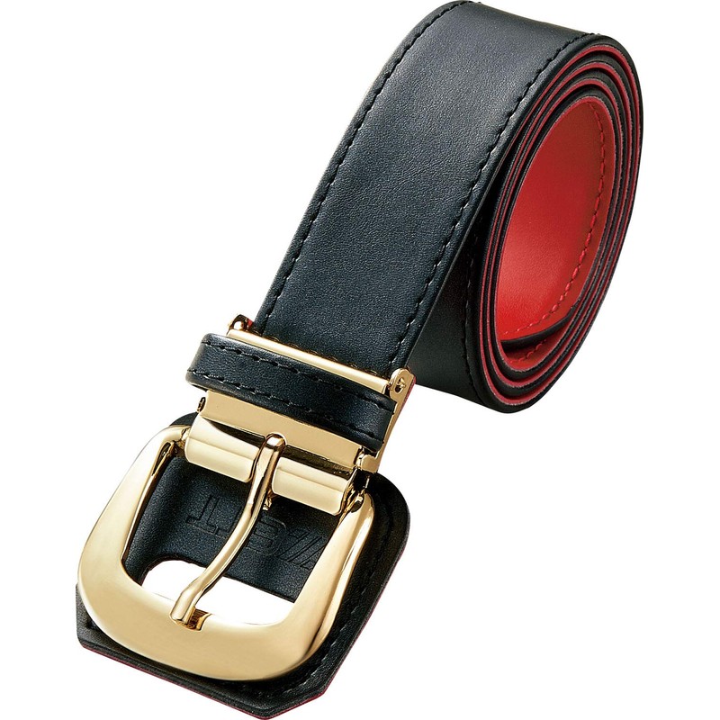 Zet Boys Baseball Zero One Stage Belt, Black (1900), BX65J,