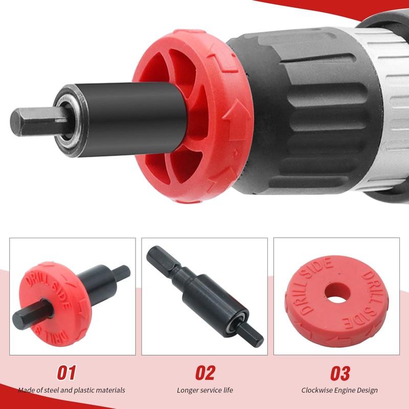 Vkinman Jump Start Electric Engine Starter Drill Bit Adapter, Replacement