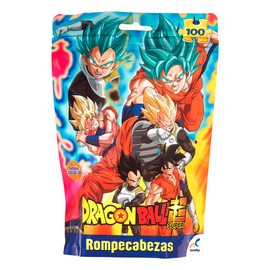 Novelty Corp - Rompecabezas en Bolsa de Foil, Dragon Ball Super, Juego de Mesa, Máxima Calidad, Juegos Clásicos y Tradicionales