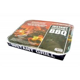 Instant Disposable BBQ - Quick And Easy Barbecue - Ready To Cook In 20 Minutes - Mini BBQ Grill - 600g of Charcoal and Portable - Great to Cook Meats, Vegetables & Fish. (5)