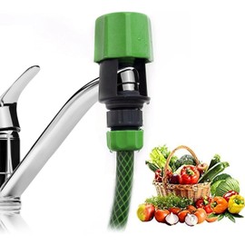 Mixer Tap Hose Connector, Kitchen Garden Tap Hose Pipe Snap Connector Adaptor Tool with Adjustable Washers, Indoor Outdoor Fitting Kitchen Bath Mixer Taps Garden Hoses Pipe Connectors Adapter