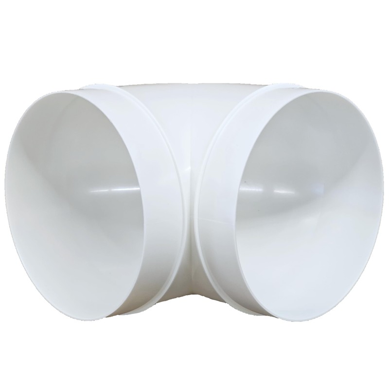 Fantronix 90 Degree Elbow Connector Bend 150mm - 6 inch
