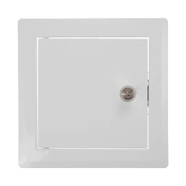 Vent Systems 6'' x 6'' Inch Lockable Metal Access Panel - Easy Access Doors with Locking Mechanism - Access Panel for Drywall, Wall and Ceiling Electrical and Plumbing Service Door Cover
