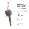 BESPORTBLE Interactive Kitten Teaser Stick Handheld Sucker for Cats Engaging