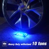 VOLISUN Solar Driveway Lights Dock Deck Lights 4 Pack,9 Colors