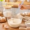 TatTech 2Pcs Danish Dough Whisk 12 in, Stainless Steel Hand