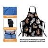BGBDEIA Cats Apron Adjustable Neck Bib Apron for Men Women,Suitable
