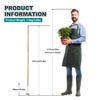 Berry&Bird Swoe Garden Hoe, 61.8'' Stainless Steel Long Handled 3