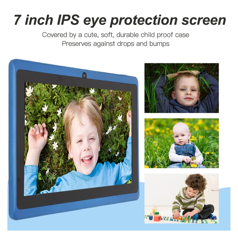 Kids Tablet 7 Inch HD Display Eye Protection Screen 8GB