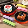 UpTuoLi Cotton Baking Pan Strips, 2-Piece Set, Red, 6-Inch, 8-Inch,