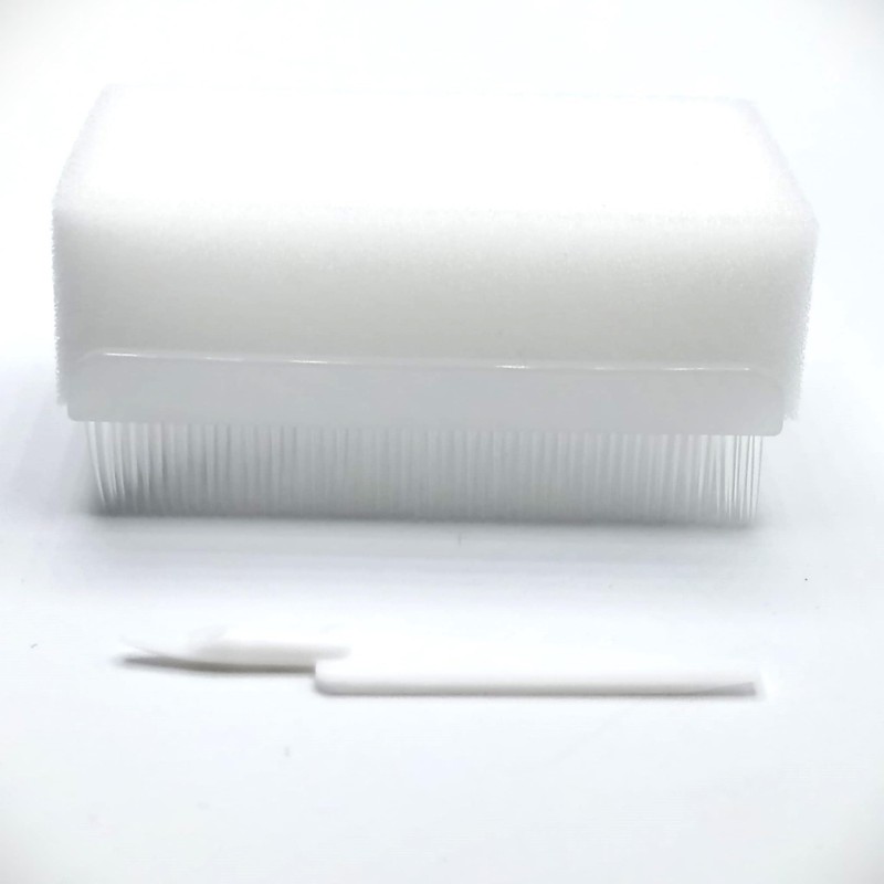 VIAMED Surgical Scrub Brush Disposable Sterile with Nail, 30 Pieces,