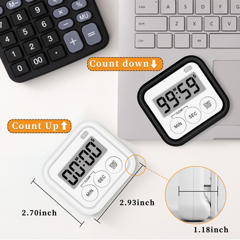 Timer, Kitchen Timers for Cooking Classroom Timer for Kids Teachers