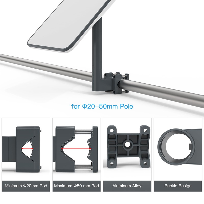 EDUP HOME Starlink Mini RV Ladder Bracket, Starlink Accessories Aluminium