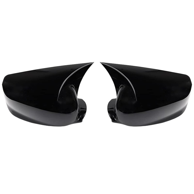 RAGBUSCLE 1 Pair ABS Wing Mirror Housing Covers, Left Right