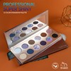 SZDYM Professional super shiny 12 color eyeshadow palette, Multichrome Chameleon