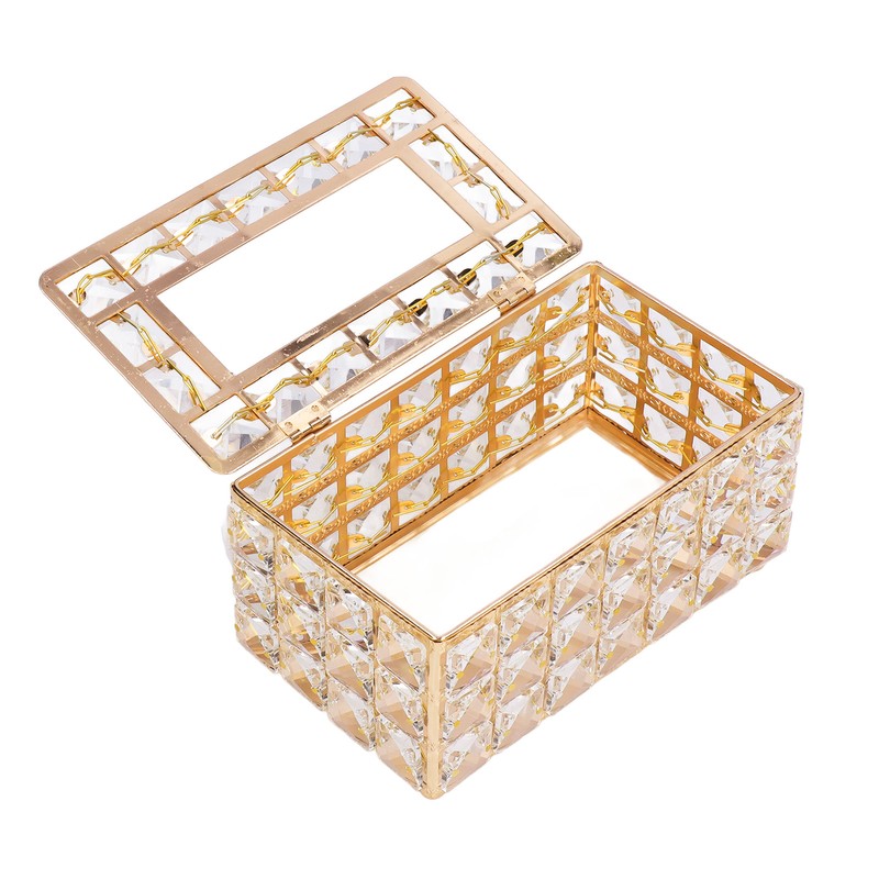 Tissue Box Holder Multifunctional Fashionable Design Exquisite Sturdy Durable Tissue