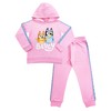 Bluey Girls Tracksuit Hoodie Jogger Bottoms Hoody Top Loungwear (Bluey