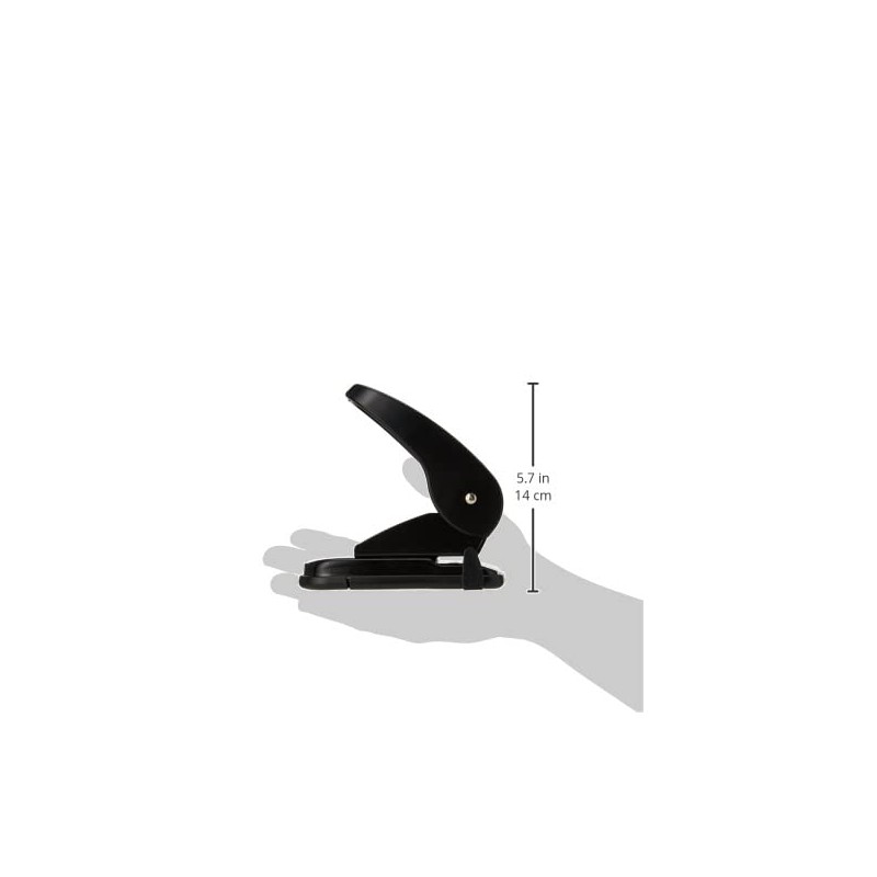 Q-Connect KF01236 Profi Locher, 40 Blatt schwarz