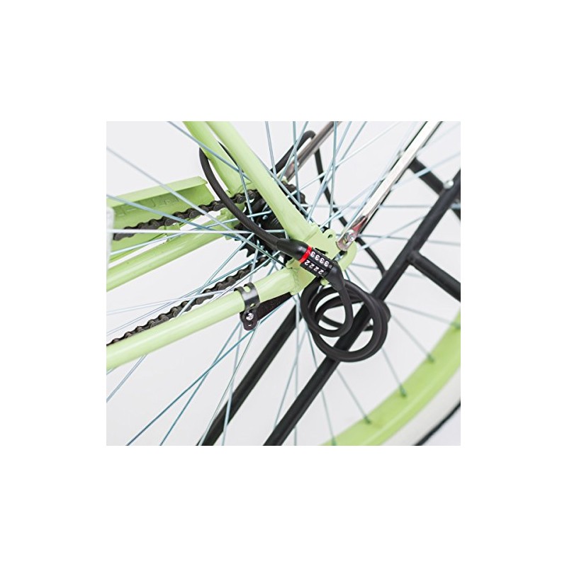 BELL Watchdog 100 Combo Cable Lock, 8mm, Black