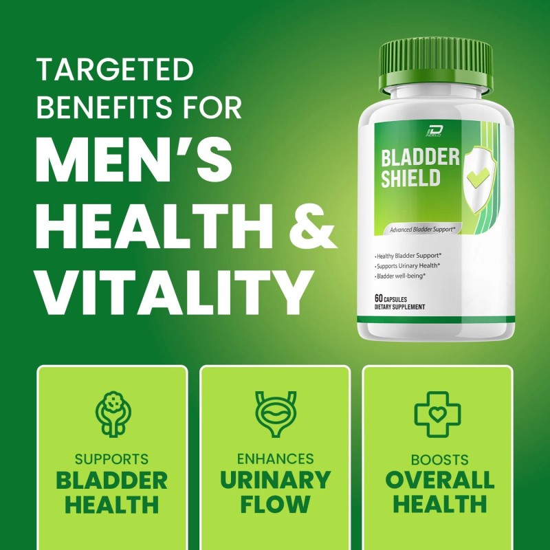 Bladder Shield (2 Pack) Bladder Shield Supplement for Men –