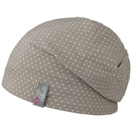 CHILLOUTS Adults' Longbeanie Florence Hat Grey/White Size:One Size