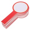 TEHAUX 20pcs Blank Handheld Scoreboard Portable Writable Whiteboard for Games