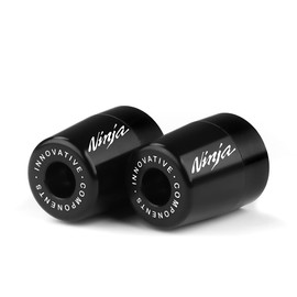 Motorcycle HandleBar Ends Fit For NINJA400 NINJA500 NINJA650 NINJA1000 NINJA ZX4R ZX6R ZX10R H2R NINJA 250 300 400R 250R 250SX 1000SX ZX14R 2022 2023 2024 2025 ALL YEAR Bar ends Accessories BK