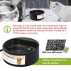 Billionchains Dog Heated Water Bowl for Outdoor No Freeze Water