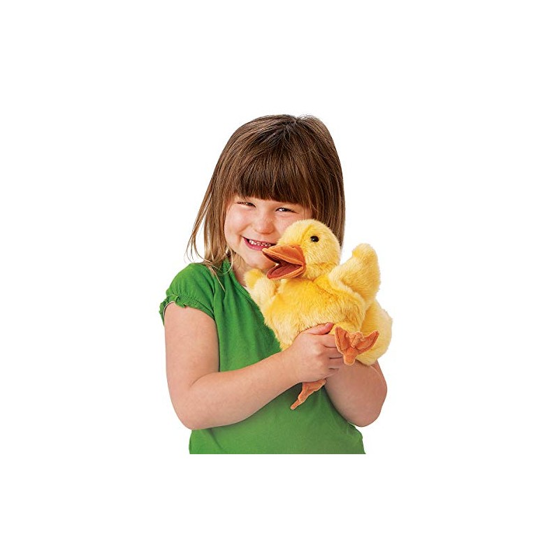 Folkmanis Duckling Hand Puppet, Yellow, 1 EA (2922)