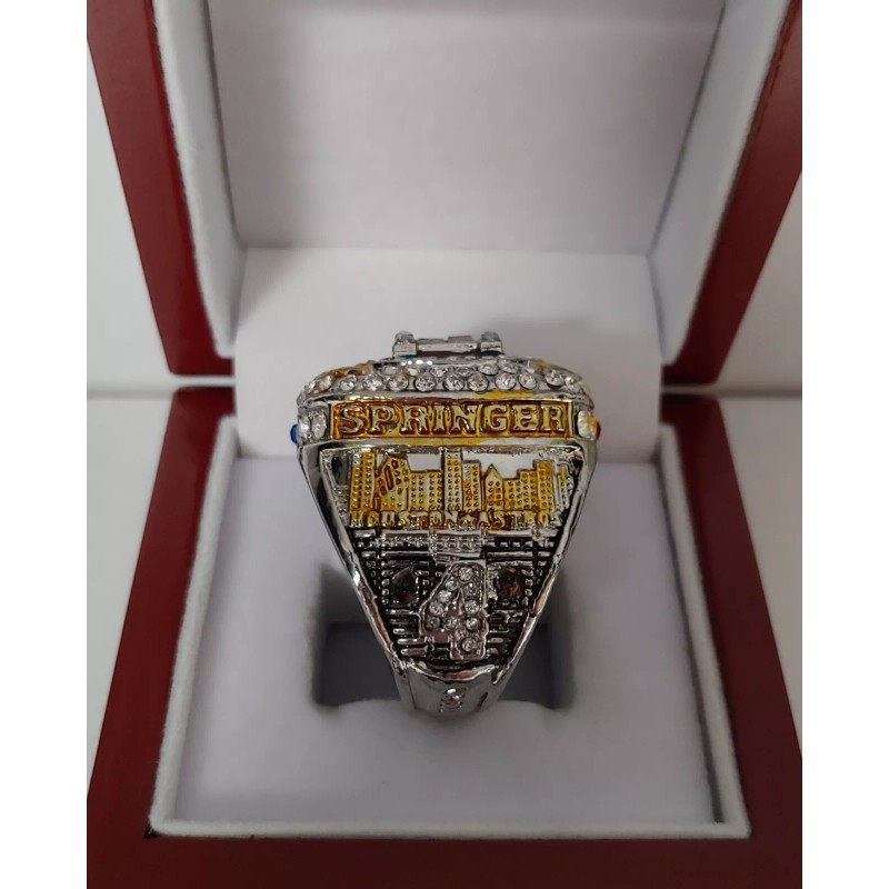George Springer - 2017 Houston Astros World Series Ring With