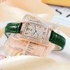 Basfur Dress Watch Fe-Montre-027-02, Green, Modern