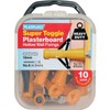 Plasplug STC310 Super Toggle Heavy-Duty Anchors (Pack of 10)