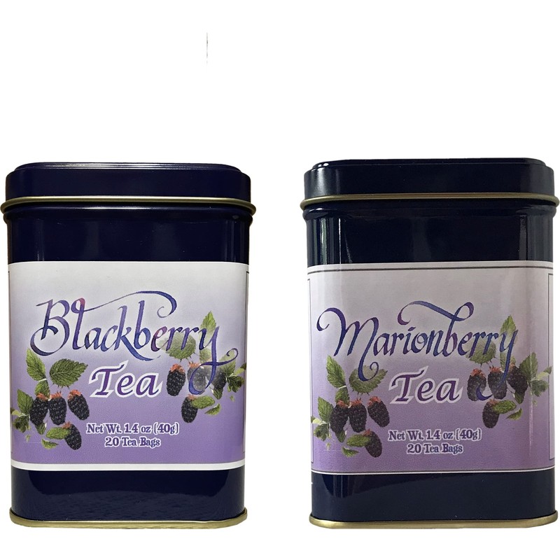 Huckleberry Haven Marionberry & Blackberry Flavor Ceylon Tea Combo Pack
