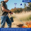Greeily Weed Torches for Outside, 34" Propane Torch Weed Burner