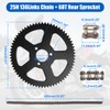 CMIYETO 25H Chain 136Links + 4Links + 68T Rear Sprocket