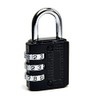Bulk Hardware BH00408 Combination Padlock with Resettable 3 -Digit Combination,