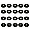 M8 x 24mm Nylon Black Penny Washers Fender Repair Washer